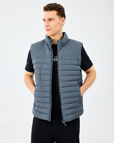 Skechers M Outerwear Polar Lining Paded Vest Erkek Yelek