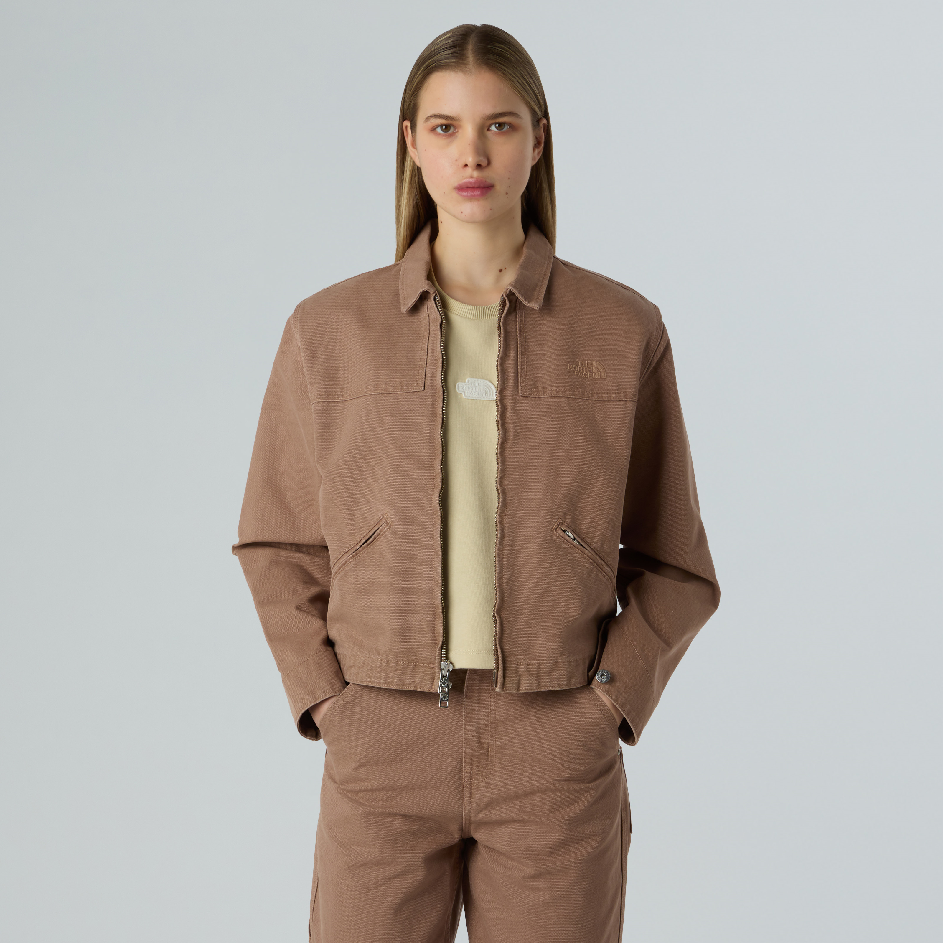 The North Face Cedar Canvas Work Jacket Kadın Ceket