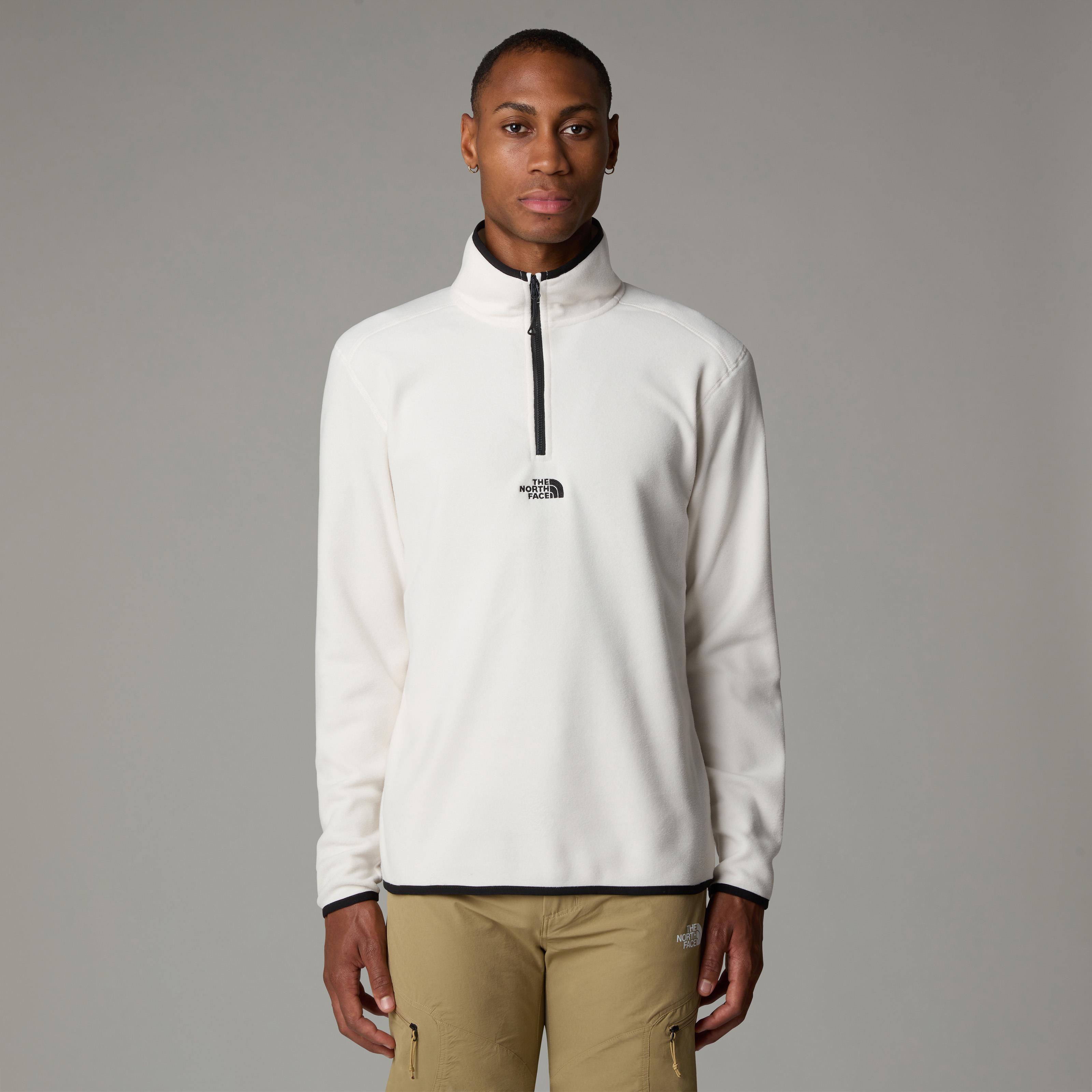 The North Face M Glacier 1/4 Zip - Embroidered Logo Erkek Polar