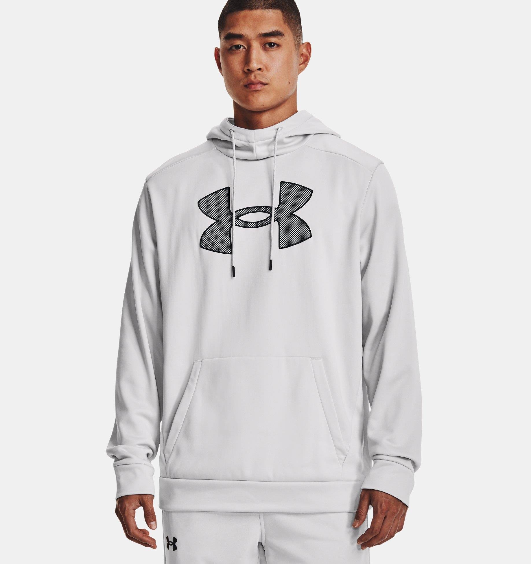 Under Armour UA Armour Fleece Big Logo HD Erkek Sweatshirt