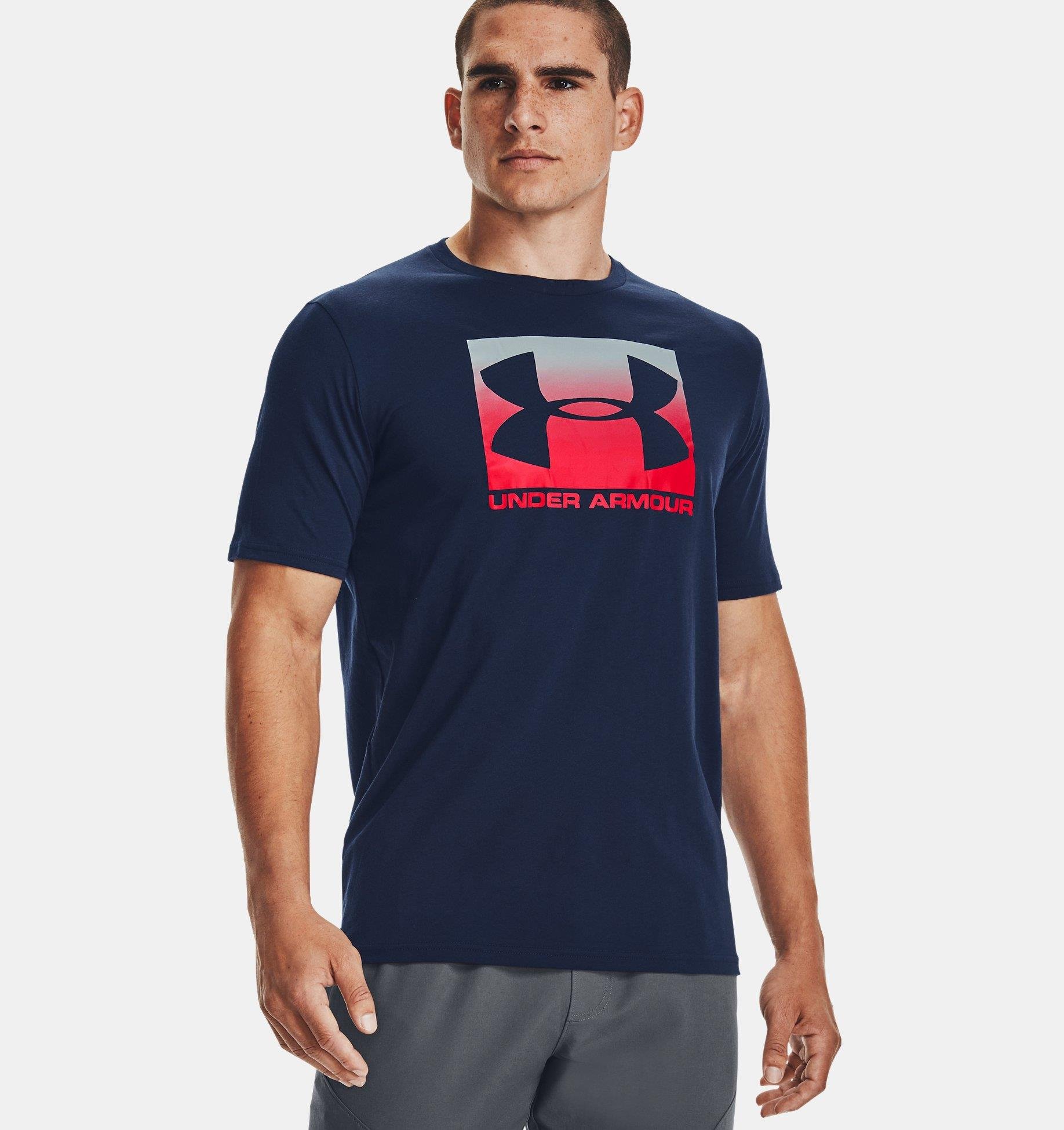 Under Armour UA BOXED SPORTSTYLE SS Erkek T-Shirt