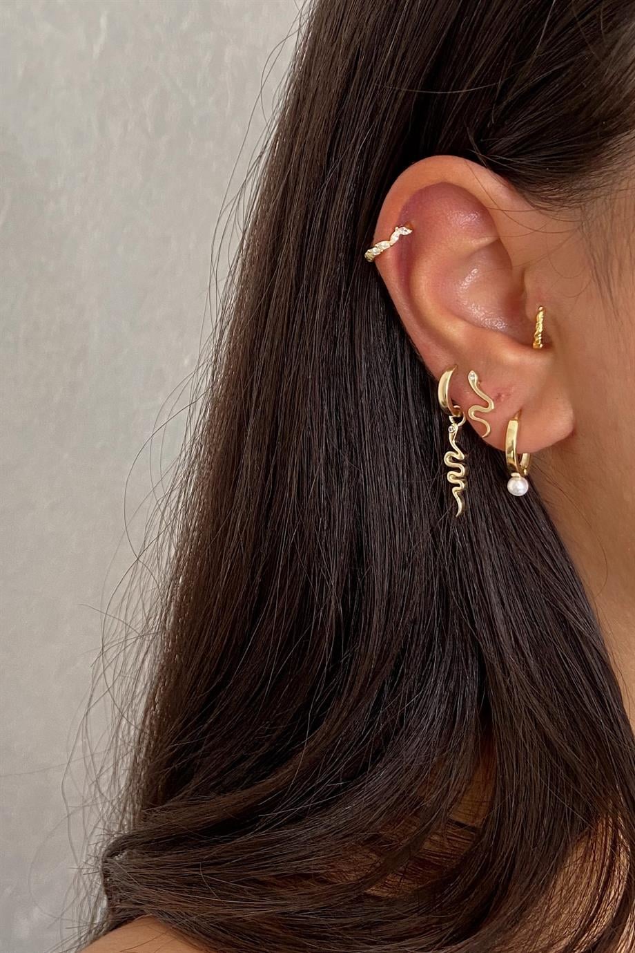 Burgu Halka Piercing | 925 Ayar Gümüş