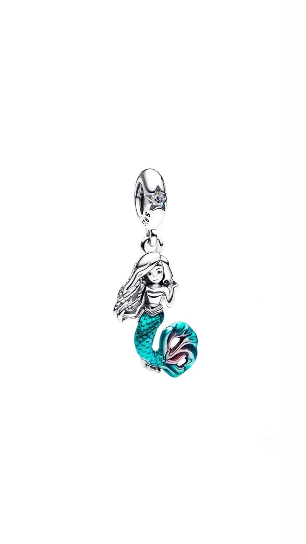 Deniz Kızı Charm 925 Ayar Gümüş