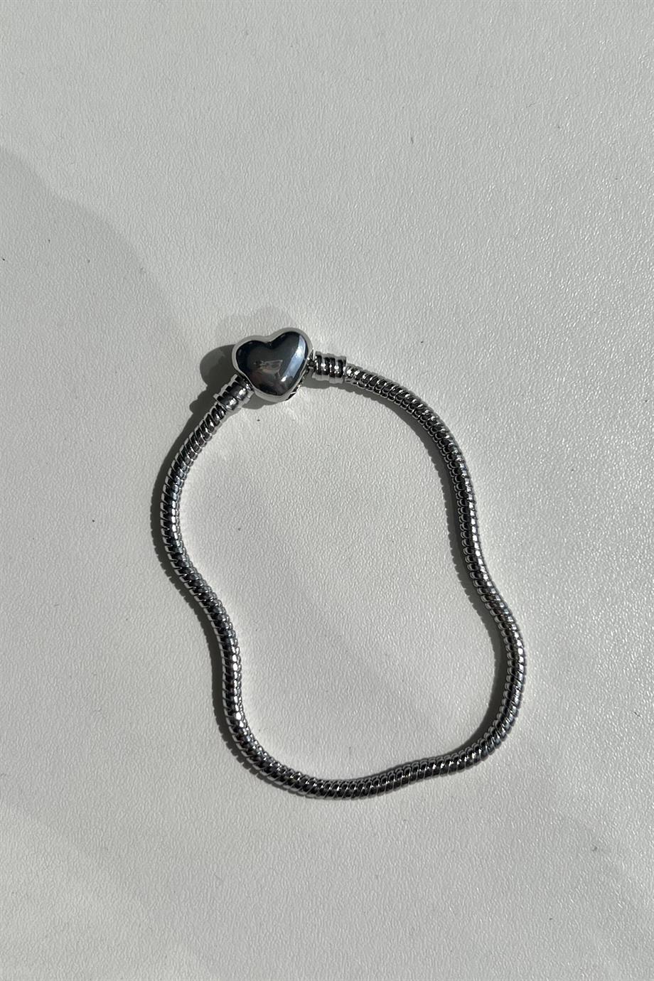Kalp Charm Bileklik