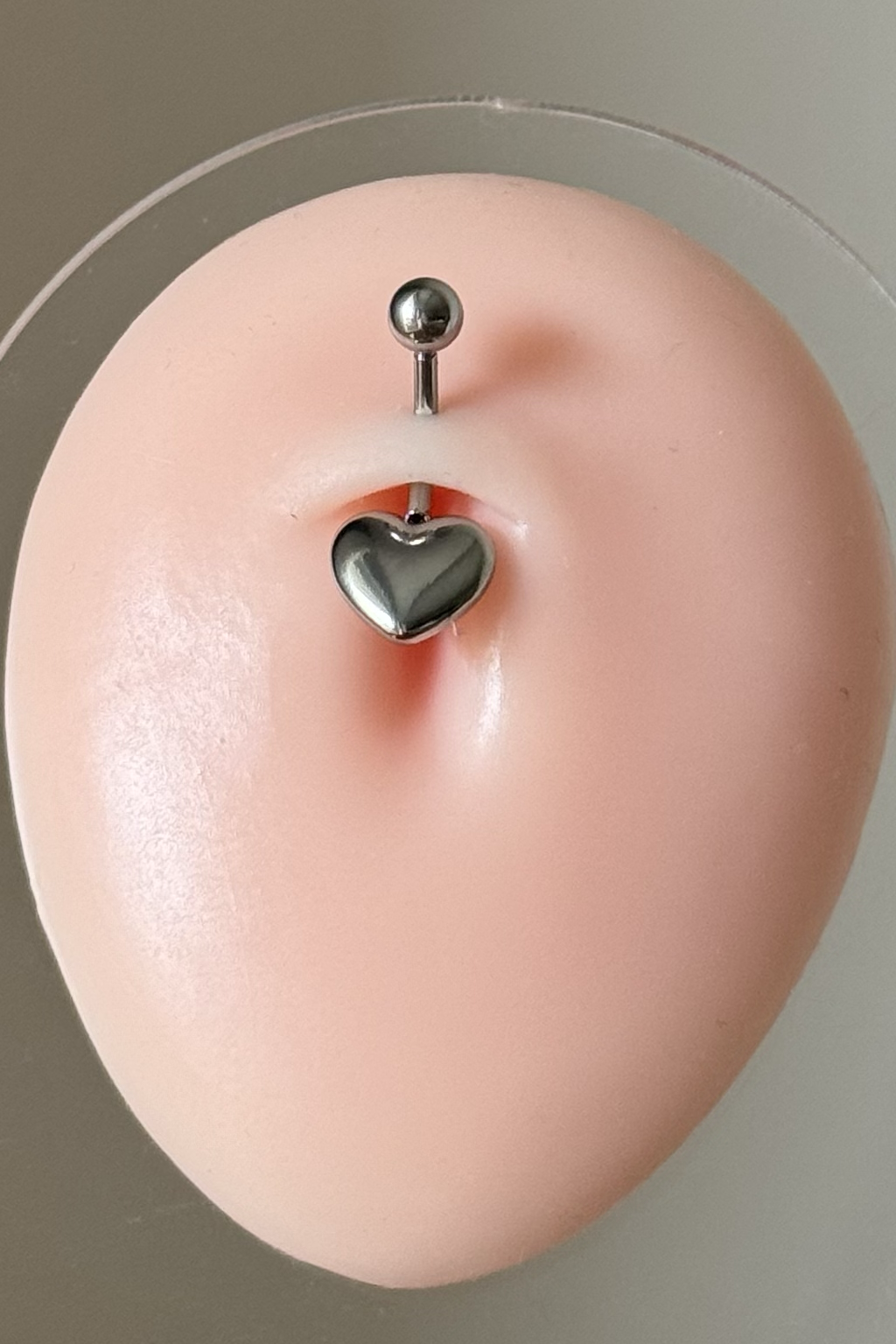 Kalp Göbek Piercing 316L Cerrahi Çelik