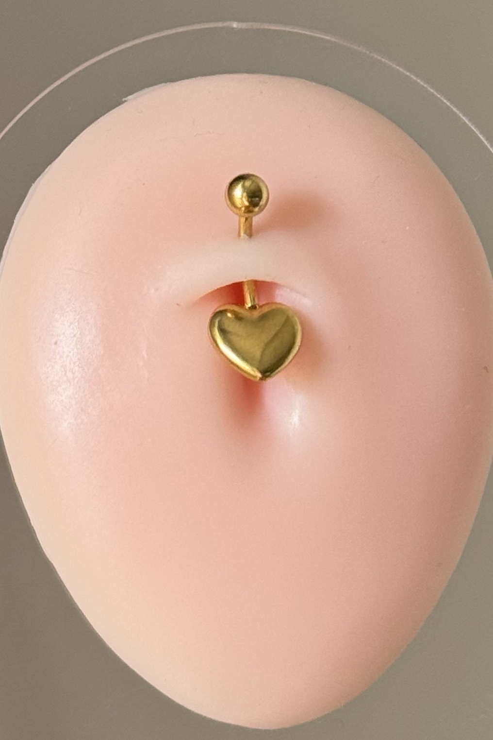 Kalp Göbek Piercing 316L Cerrahi Çelik