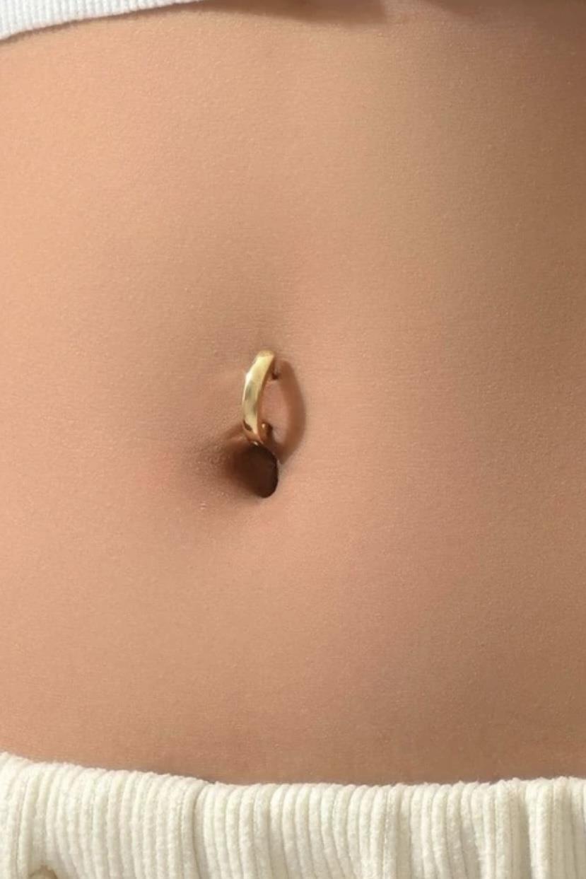 Mini Halka Göbek Piercing 8 MM 316L Cerrahi Çelik