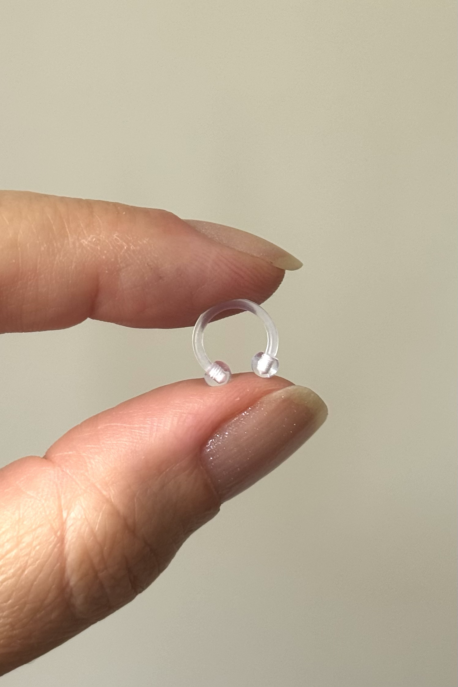 Piercing Septum Smiley Bioplast 8 MM
