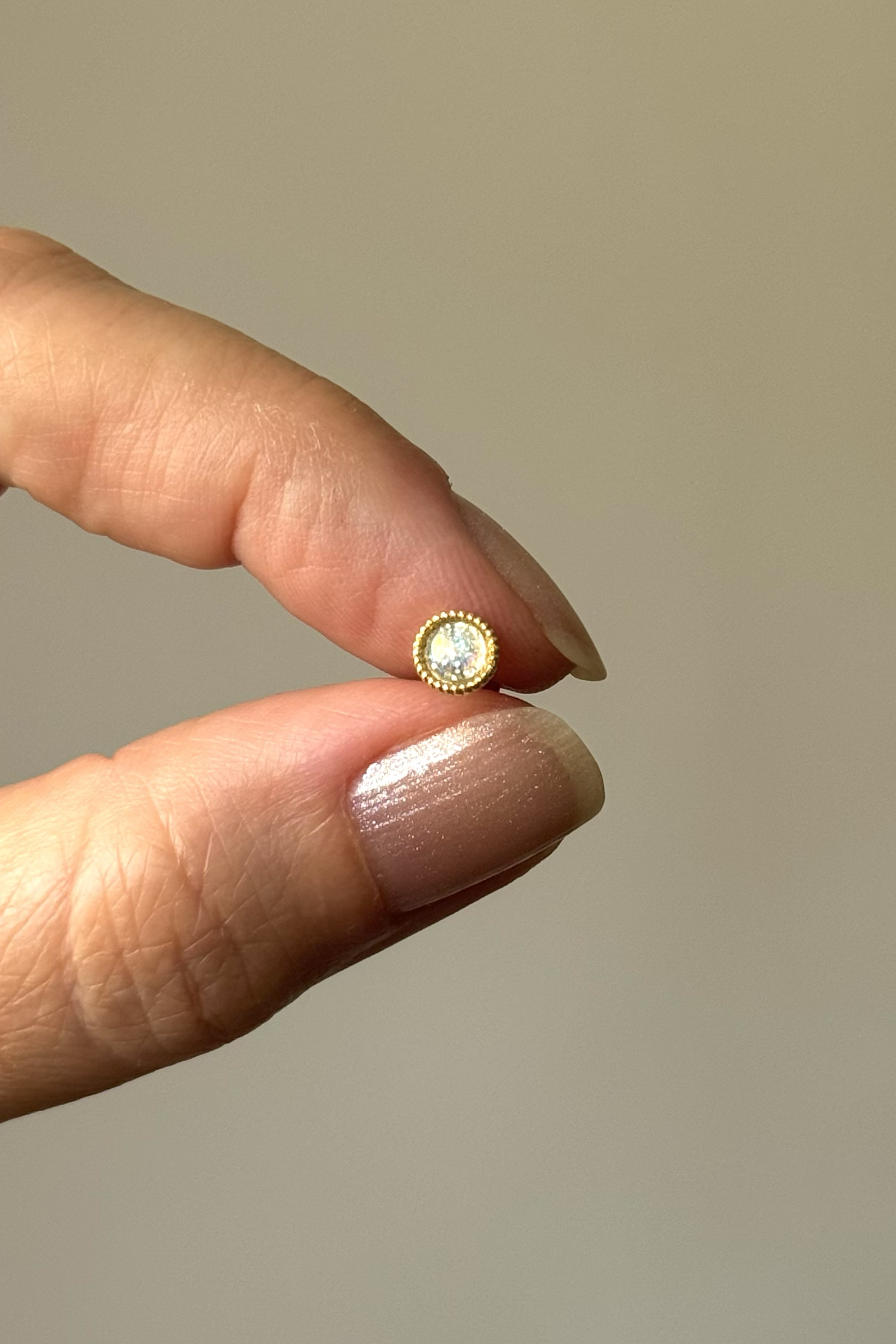 Simli Piercing Cerrahi Çelik 6 MM Bar
