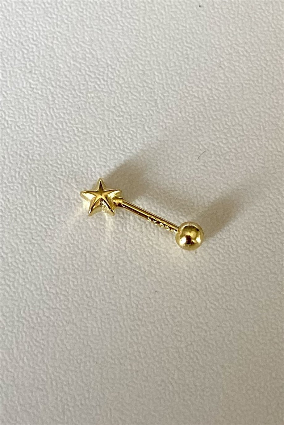 Star Rook Piercing | 925 Ayar Gümüş