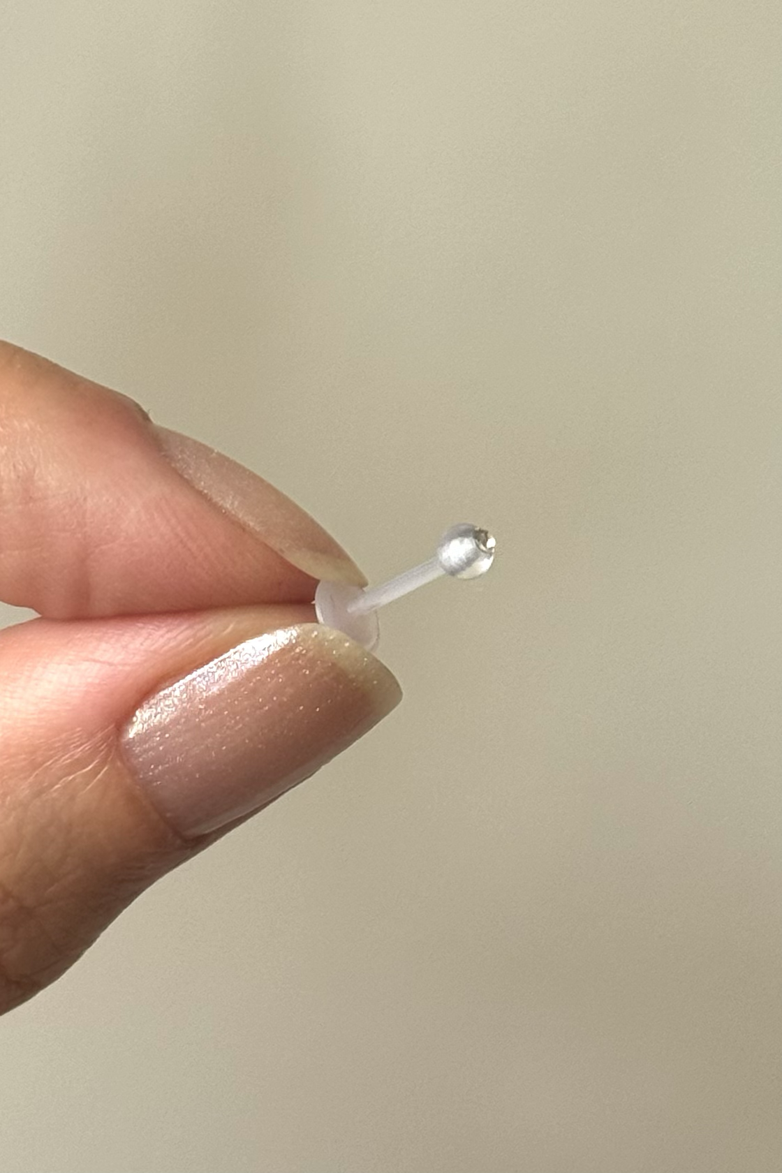 Taşlı Bioplast Piercing 8 MM
