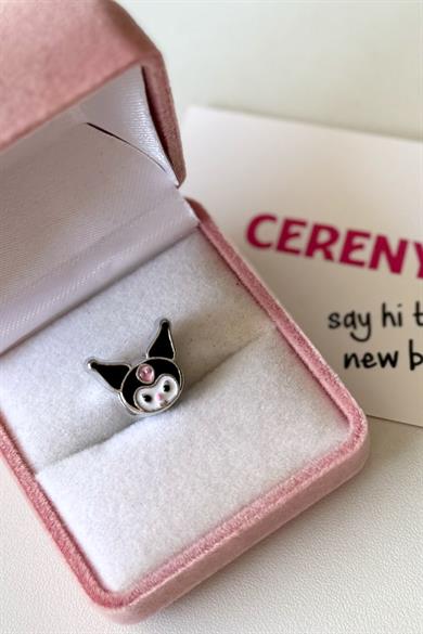 Kuromi Charm Gümüş Kaplama