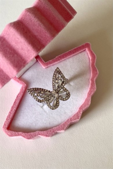 Mariposa Yüzük 1.5 CM