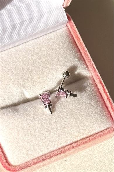 Pembe Şeker Piercing Cerrahi Çelik