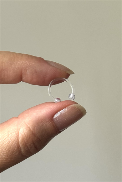 Piercing Septum Smiley Bioplast 10 MM