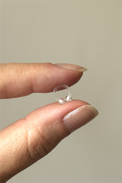 Piercing Septum Smiley Bioplast 6 MM