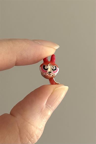 Powerpuff Girls Blossom Charm 925 Ayar Gümüş