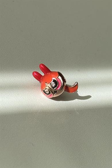 Powerpuff Girls Blossom Charm 925 Ayar Gümüş