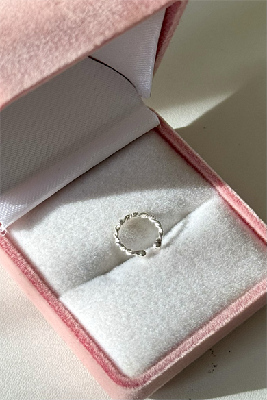 Sıkıştırmalı Fake Septum Piercing 925 Ayar Gümüş