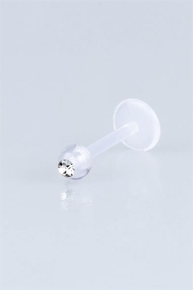 Taşlı Bioplast Piercing 8 MM
