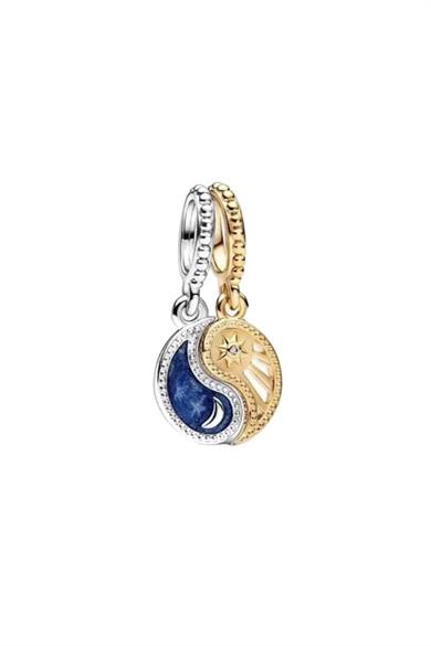 Yin Yang 2li Charm 925 Ayar Gümüş