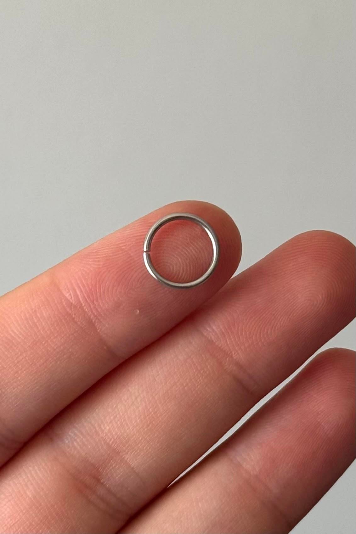 316L Cerrahi Çelik Halka Piercing 8 MM