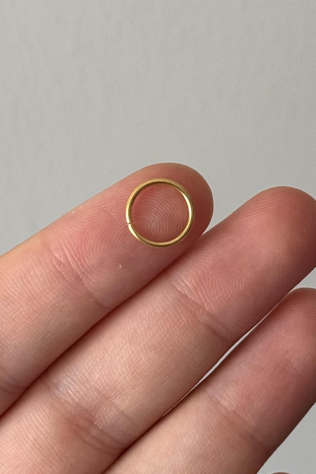 316L Cerrahi Çelik Halka Piercing 8 MM