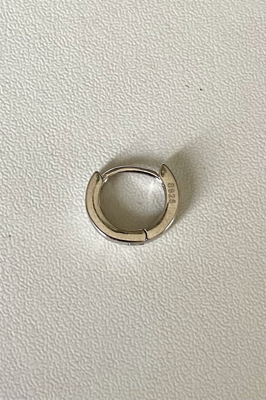 6 MM Kalın Halka Piercing | 925 Ayar Gümüş