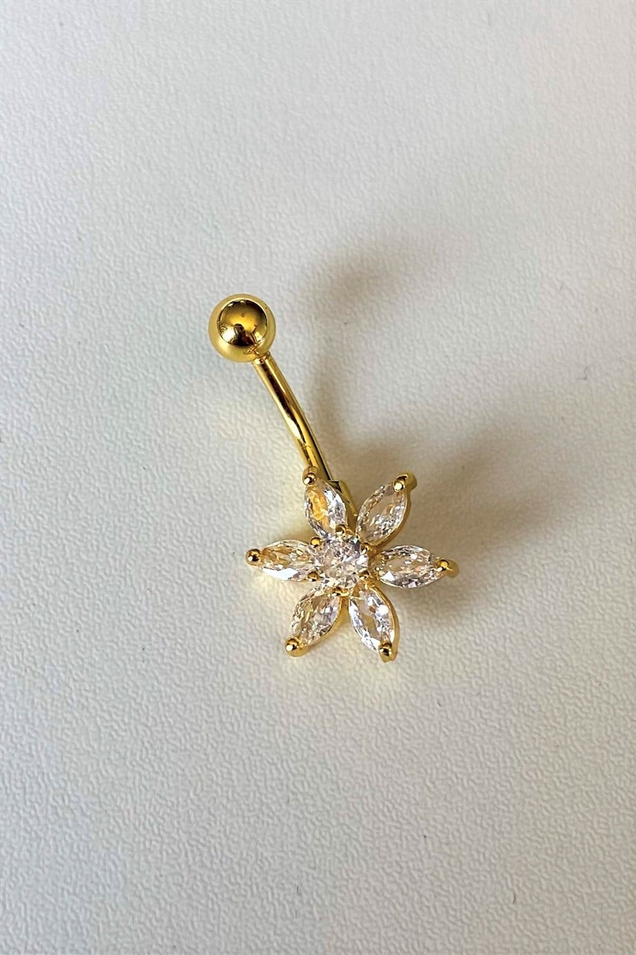 Çiçek Göbek Piercing | Cerrahi Çelik