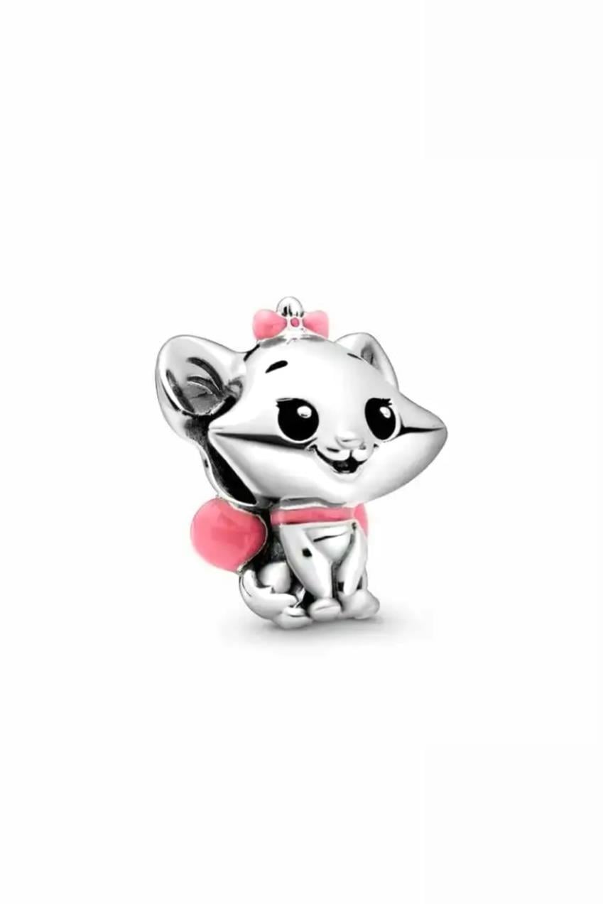 Disney Marie Kedi Charm 925 Ayar Gümüş