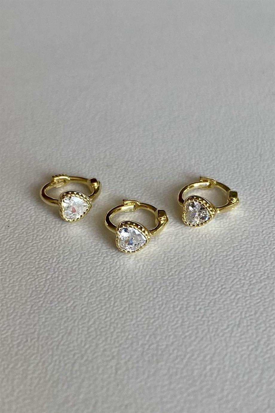 Kalpli Tragus Halka Piercing Altın | 925 Ayar Gümüş