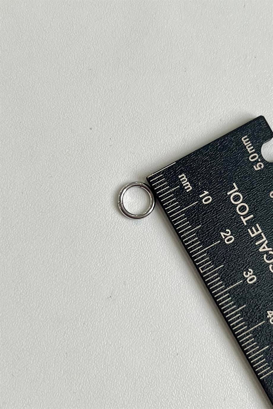 Kilitli Halka Piercing 6 MM | Çelik