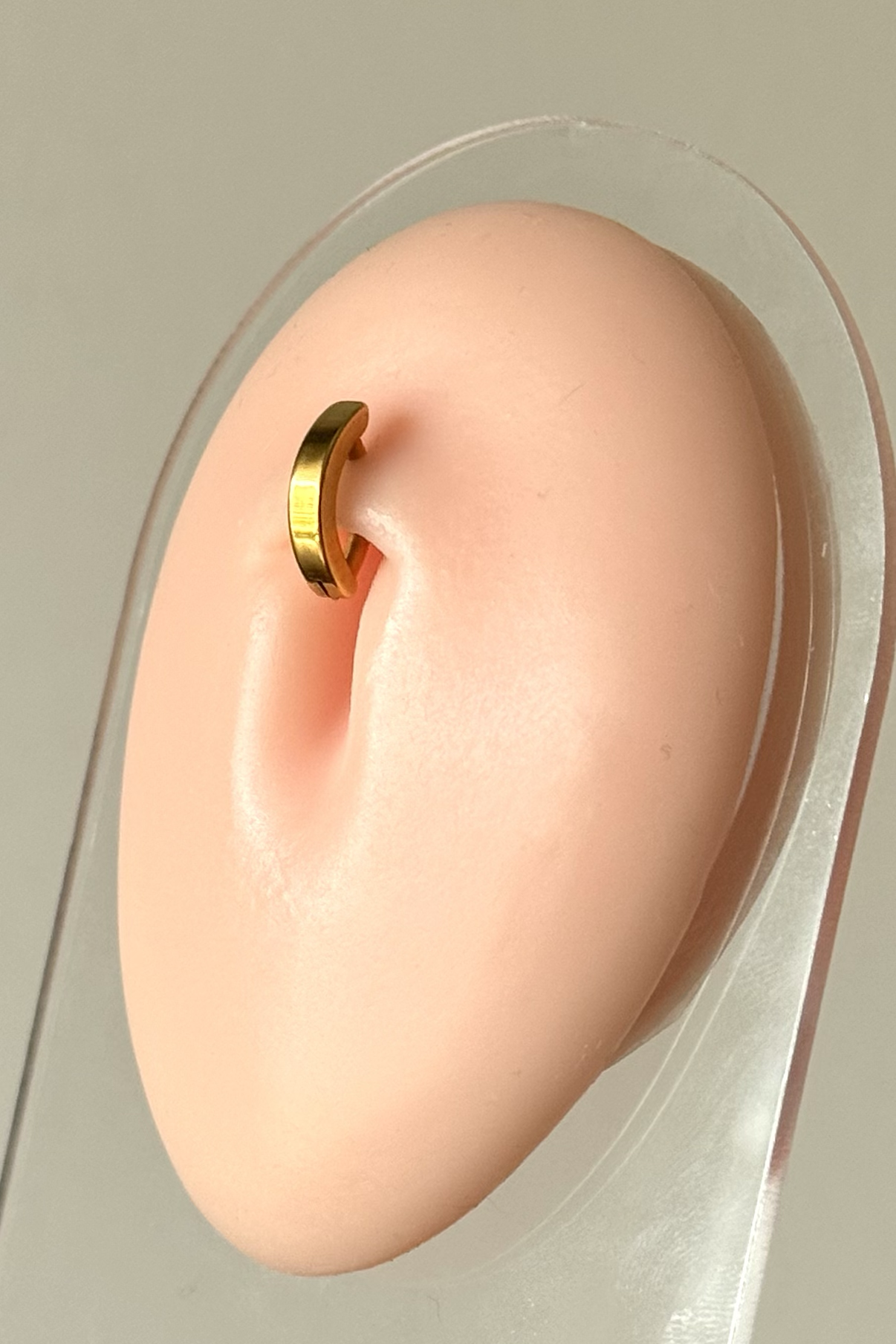 Mini Halka Göbek Piercing 8 MM 316L Cerrahi Çelik