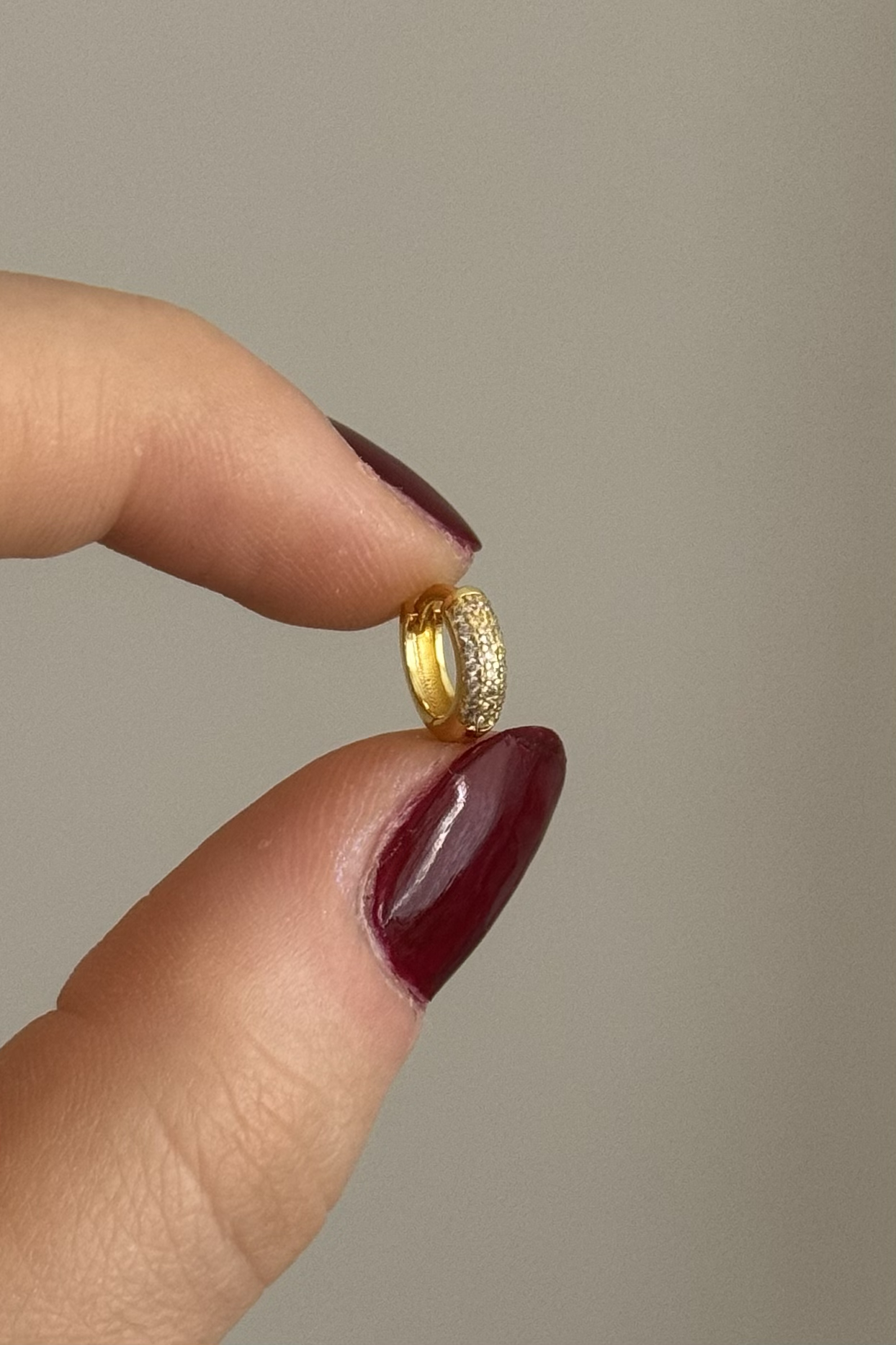 Mini Taşlı Tombul Tragus Piercing 4 MM Cerrahi Çelik