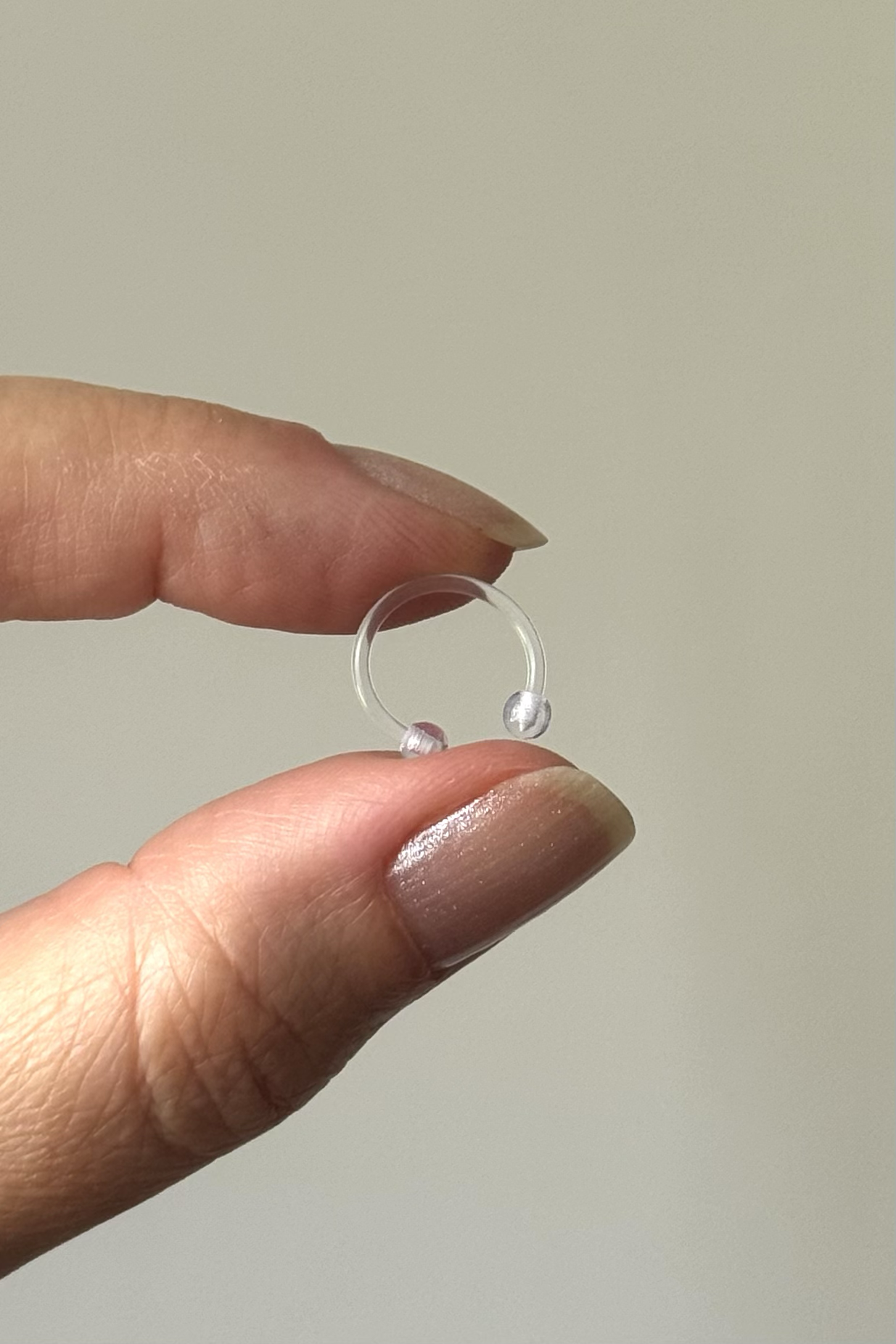 Piercing Septum Smiley Bioplast 10 MM