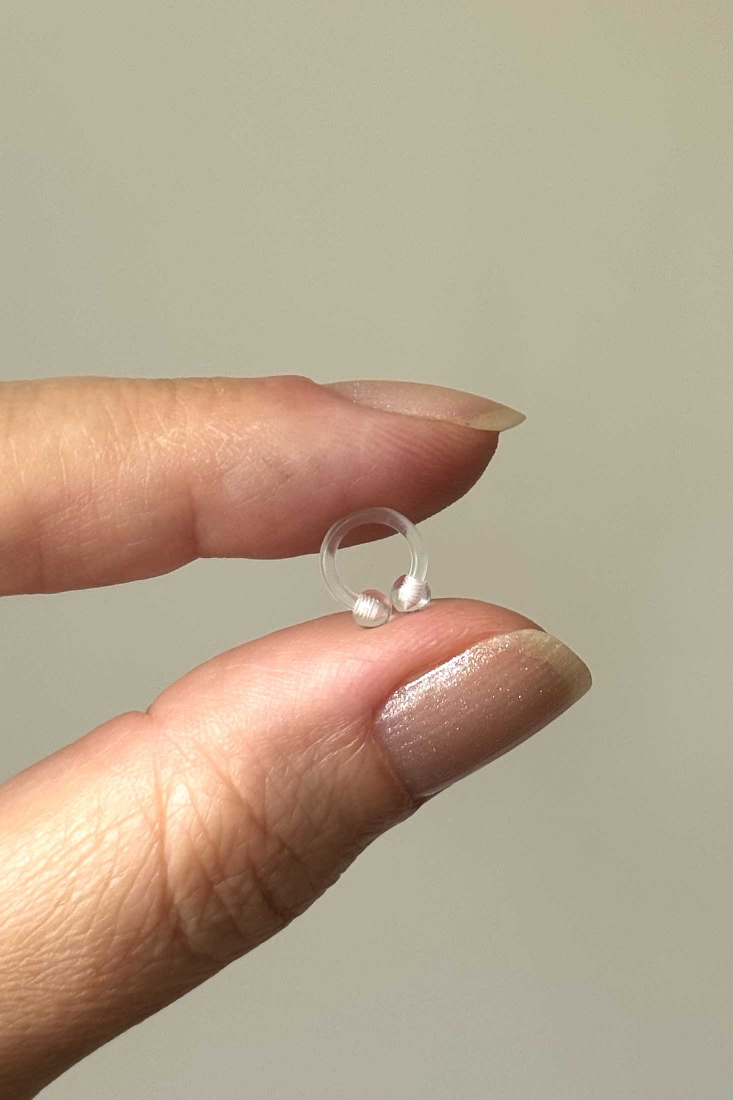 Piercing Septum Smiley Bioplast 6 MM