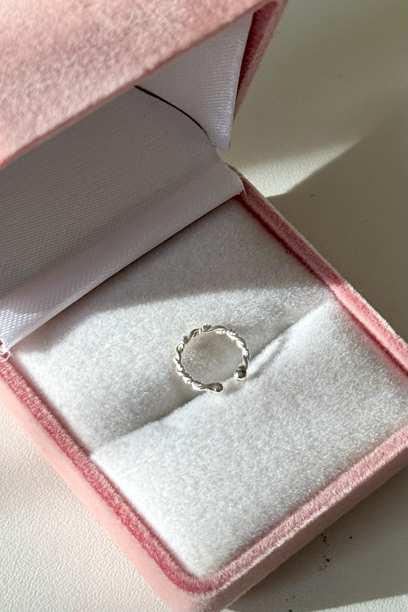 Sıkıştırmalı Fake Septum Piercing 925 Ayar Gümüş