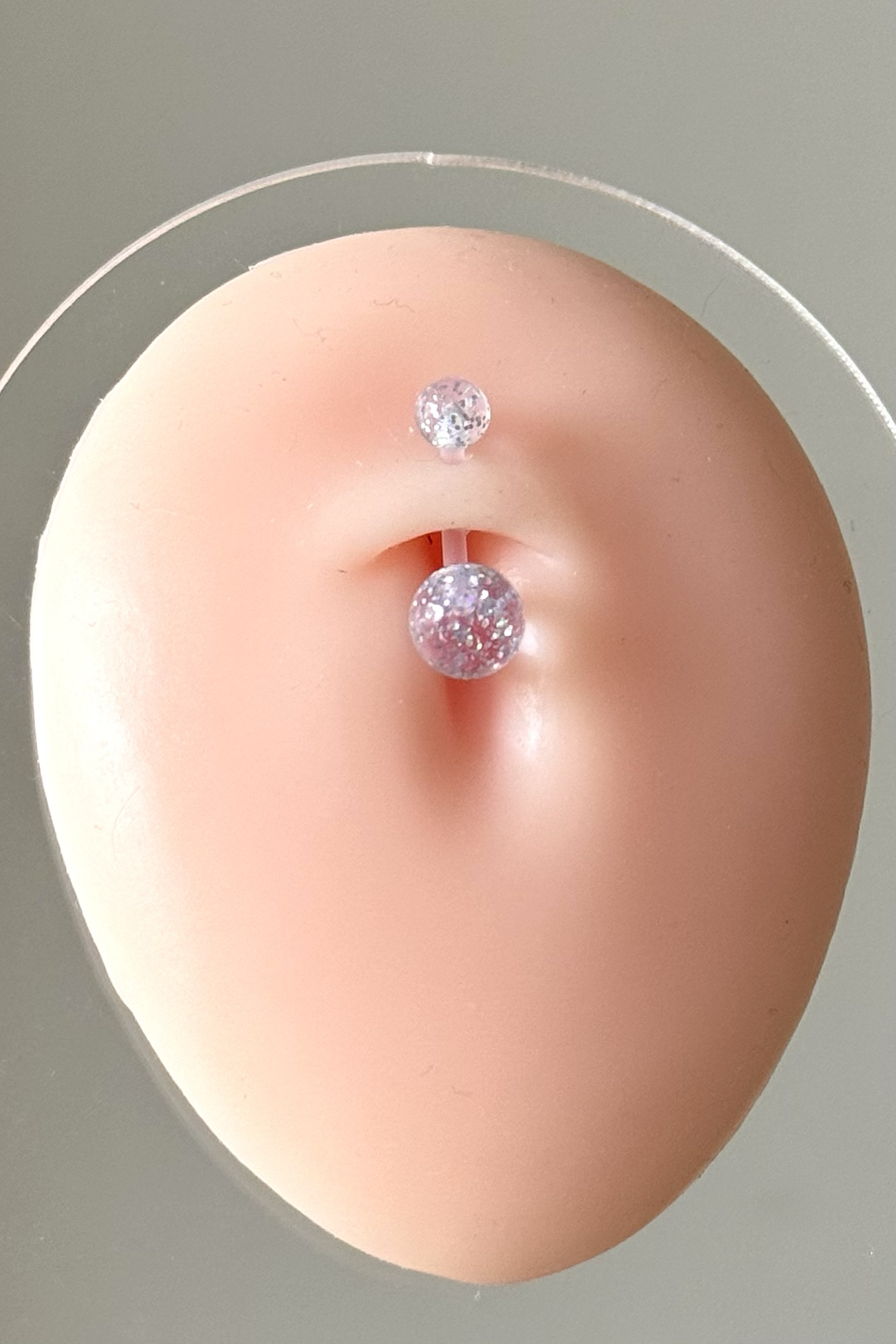 Simli Bioplast Göbek Piercing Antialerjik Esnek