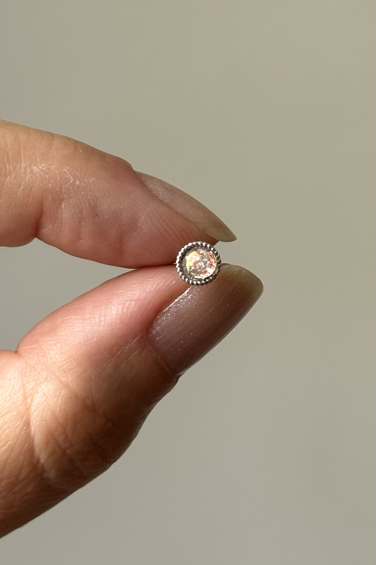 Simli Piercing Cerrahi Çelik 6 MM Bar