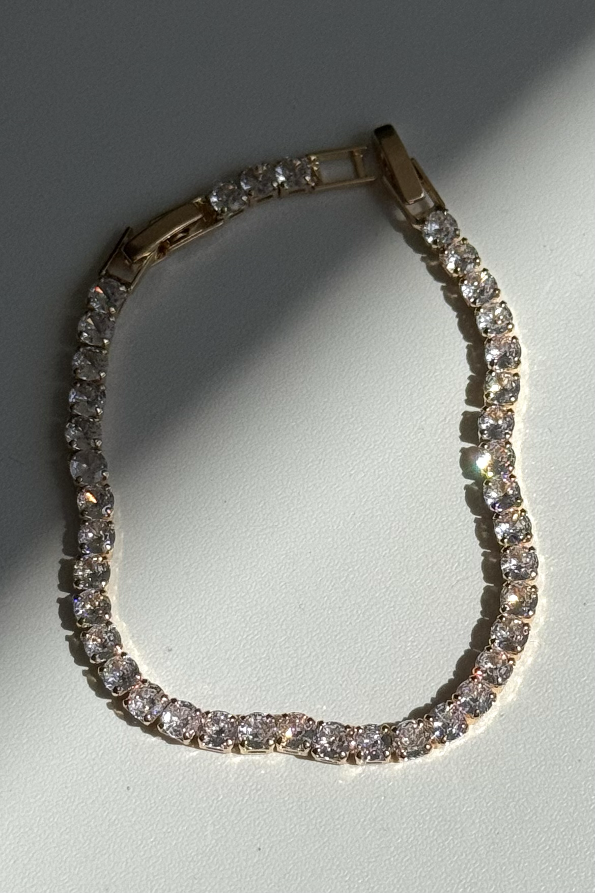 Suyolu Bileklik 4 MM Zirkon Taş