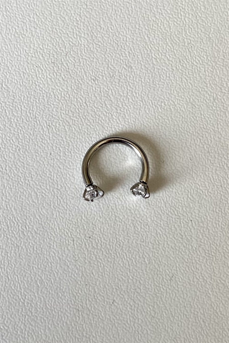 Taşlı Halka Piercing | Cerrahi Çelik