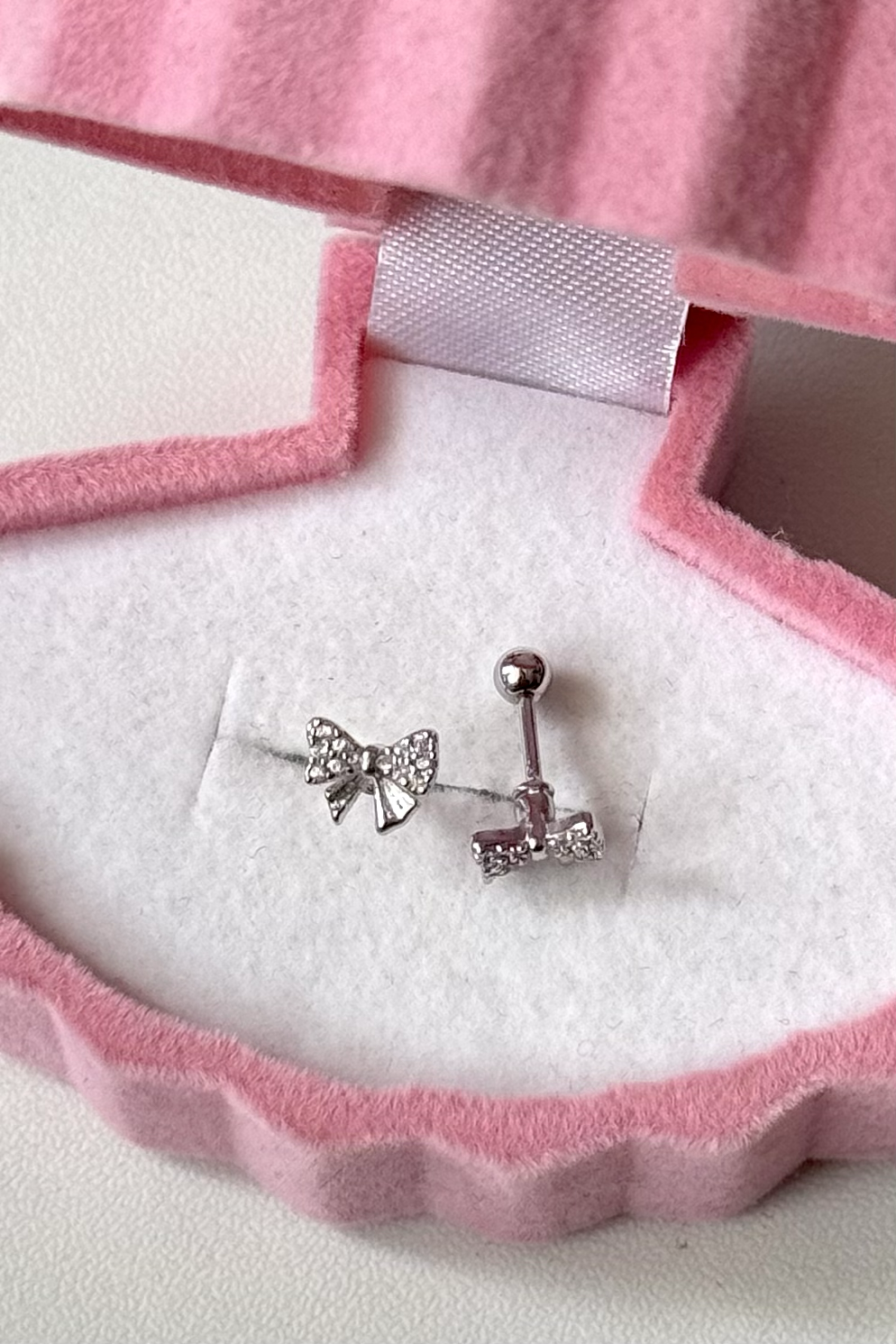 Taşlı Kurdele Piercing Cerrahi Çelik