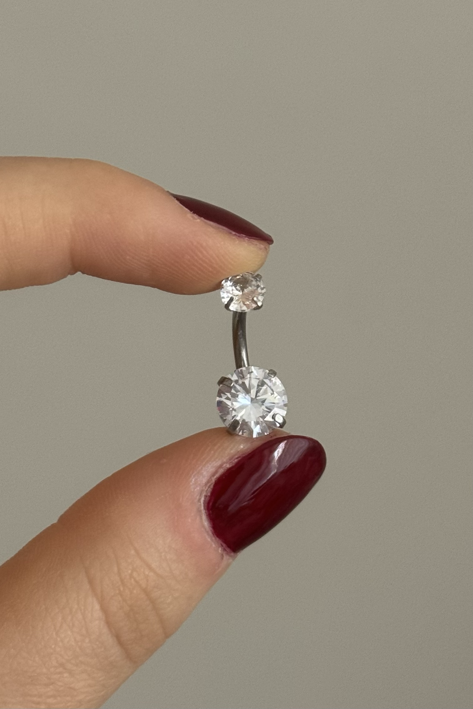 Tektaş Göbek Piercing | Cerrahi Çelik