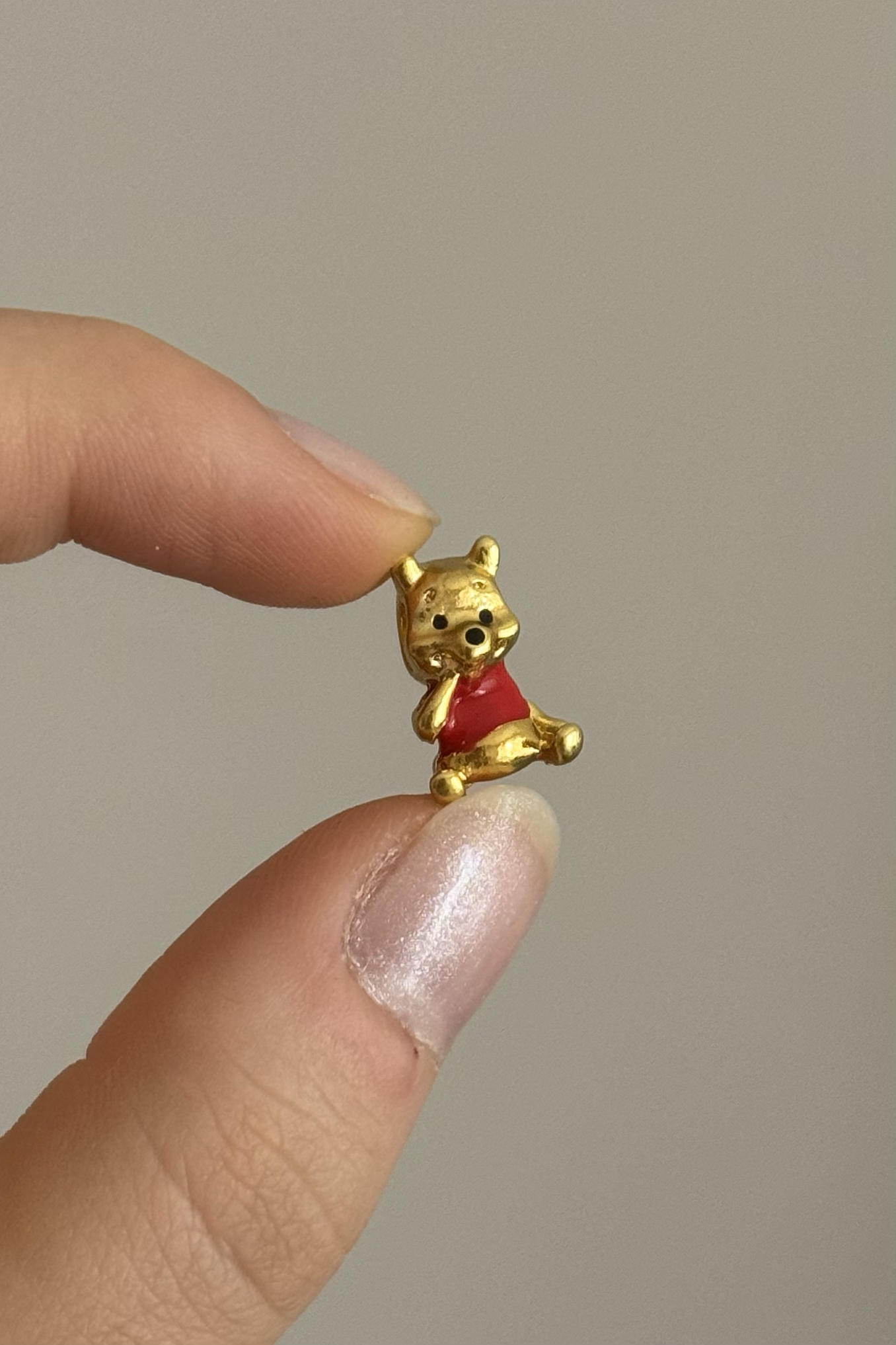 Winnie the Pooh Charm Gümüş Kaplama