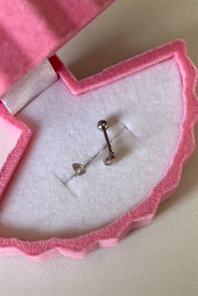Mini Badem Piercing | Cerrahi Çelik