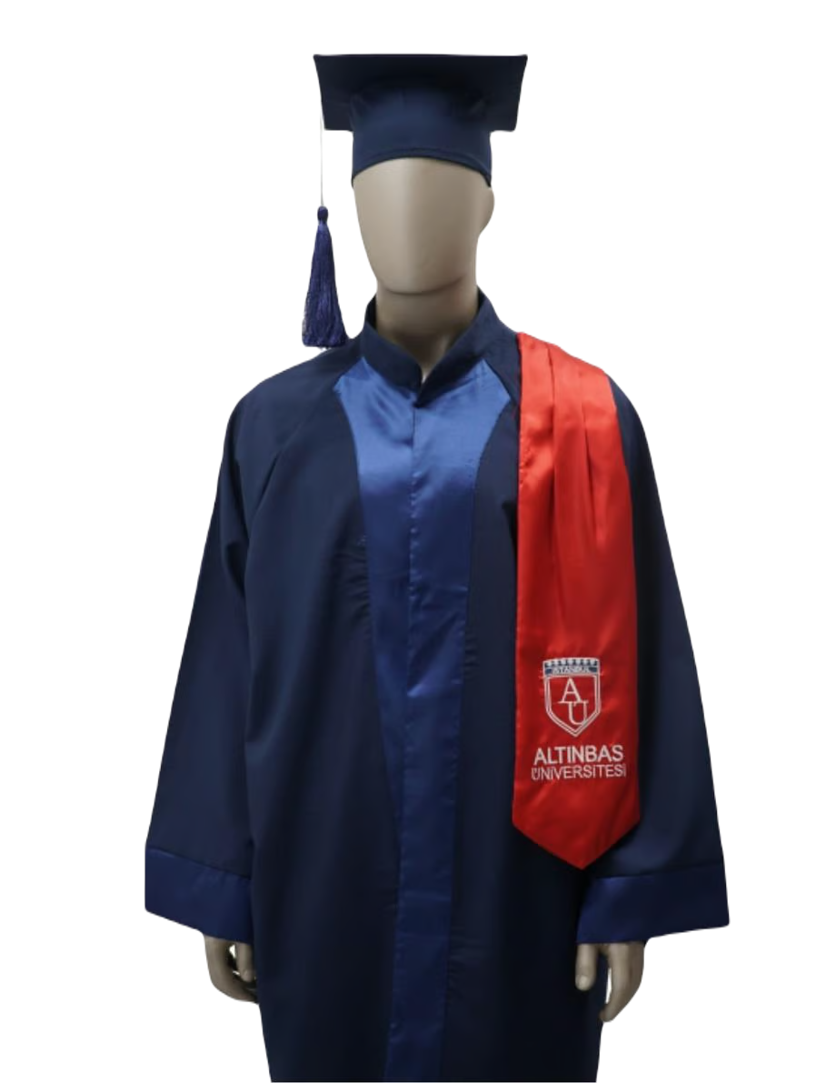 lacivert Cübbe / Navy Blue Robe