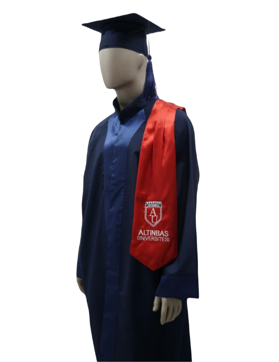 lacivert Cübbe / Navy Blue Robe