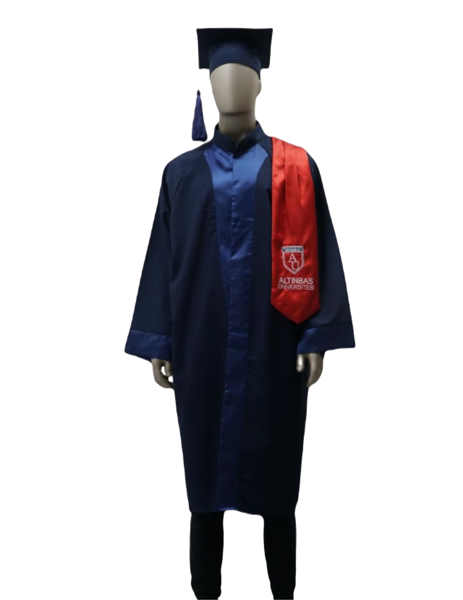 lacivert Cübbe / Navy Blue Robe