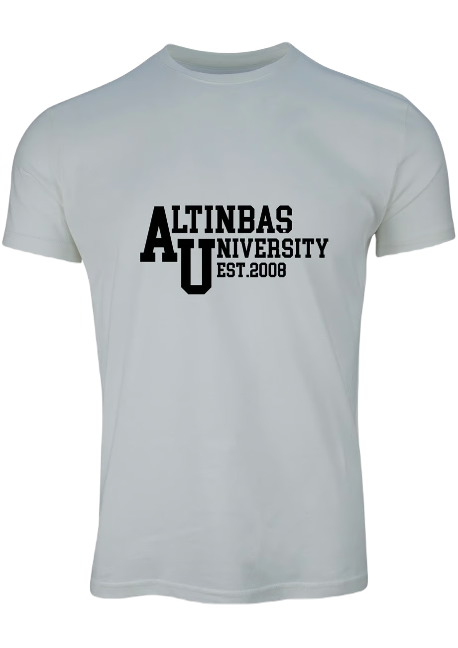 Düz Est Bisiklet Yaka T-Shirt Beyaz / Plain Est Crew Neck T-Shirt White