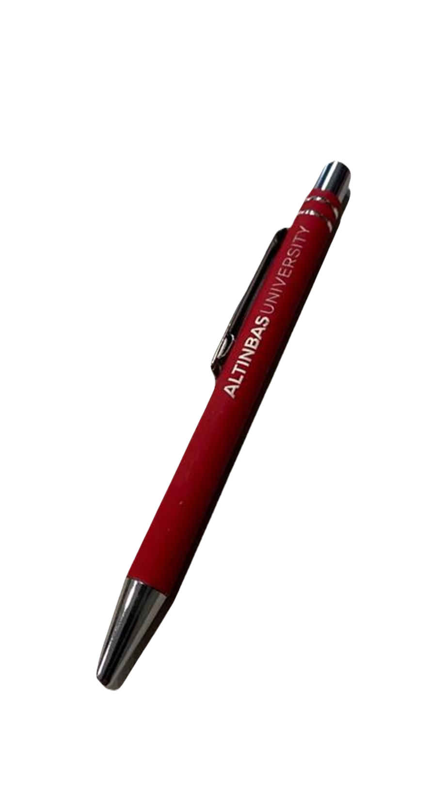 Kırmızı Metal Ruber Kalem / Red Metal Ruber Pen